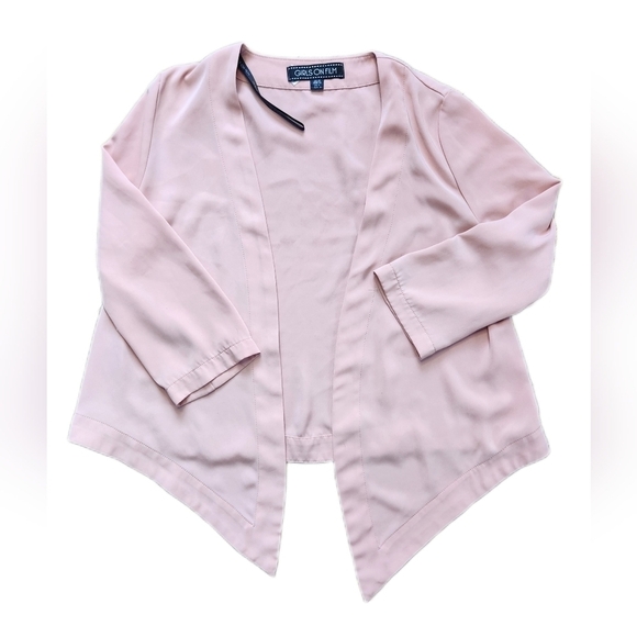 GIRLS ON FILM Cardigan Pink Size 6 - Picture 1 of 5